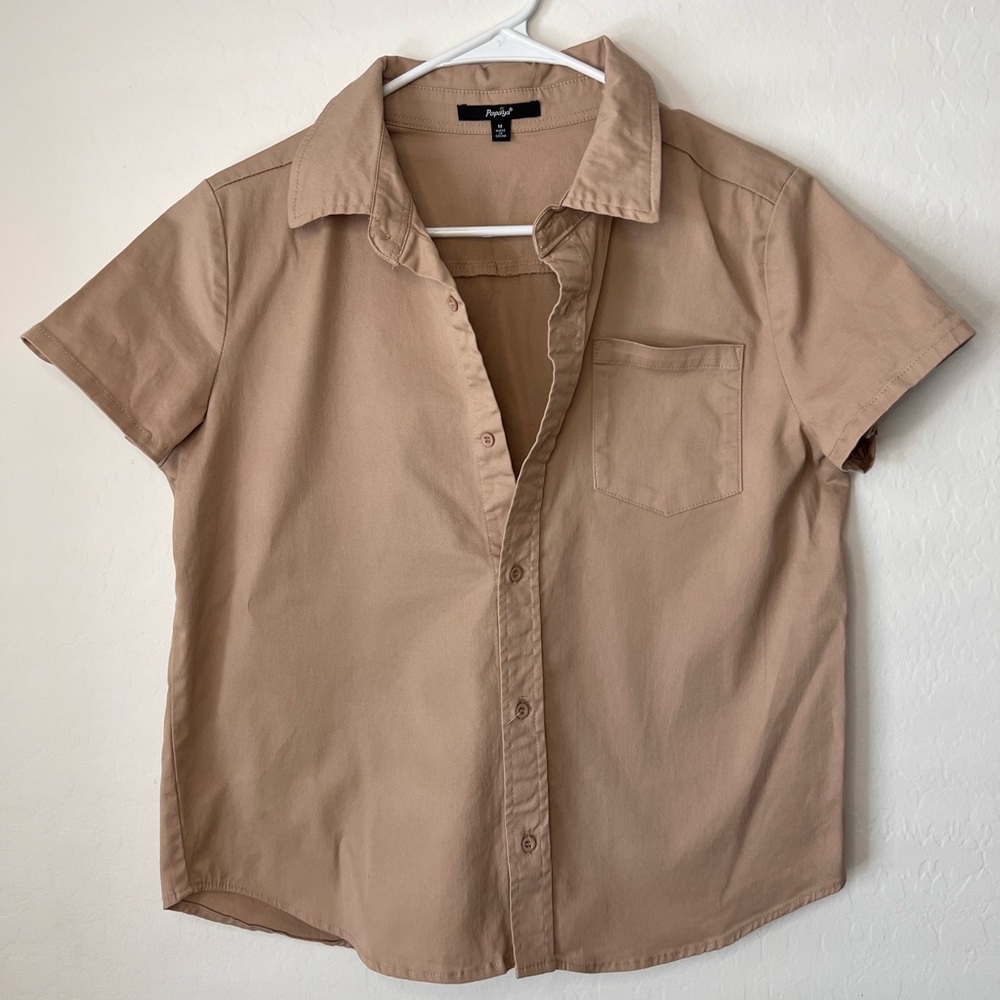 PAPAYA Button Down Shirt M